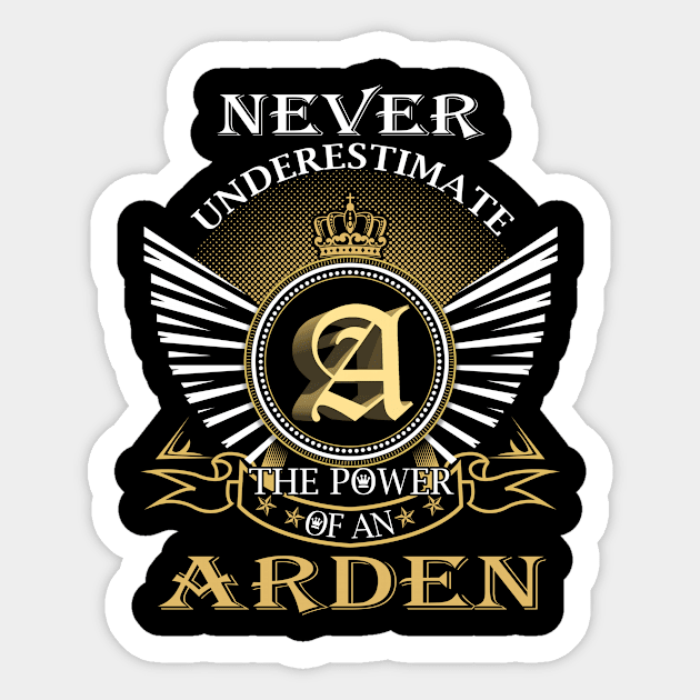 ARDEN Sticker by kyraheidy